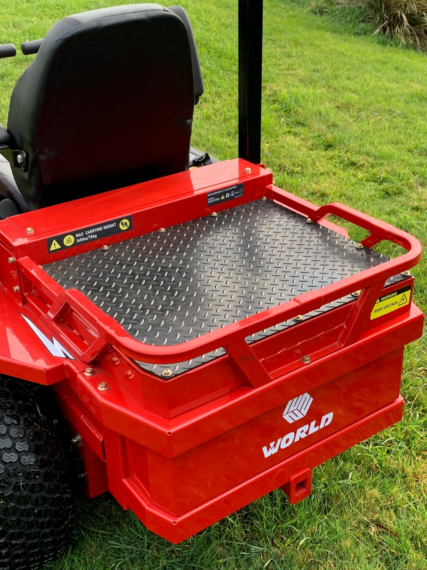 The Worldlawn 52 Electric Zero Turn