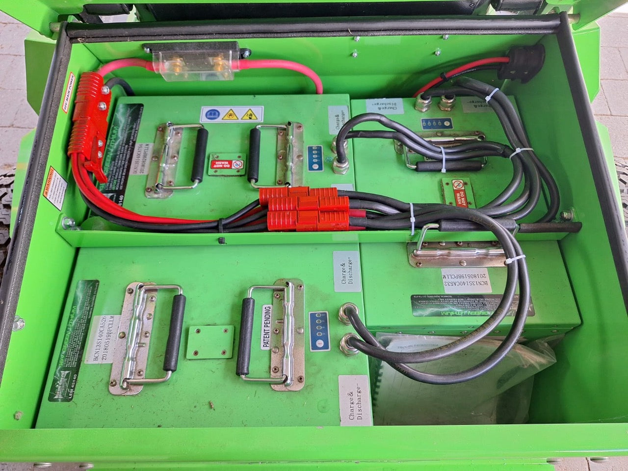 SOLD! SECOND HAND: Mean Green Electric Mowers CXR 60 Year 2018 Model