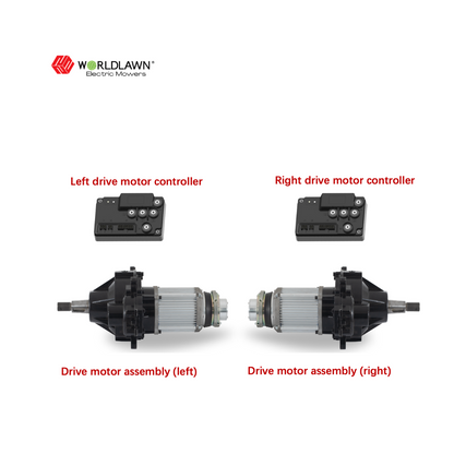 World Lawn Electric Mower 76.8V LITHIUM-ION BATTERY
